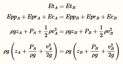 demonstration equation de Bernouilli